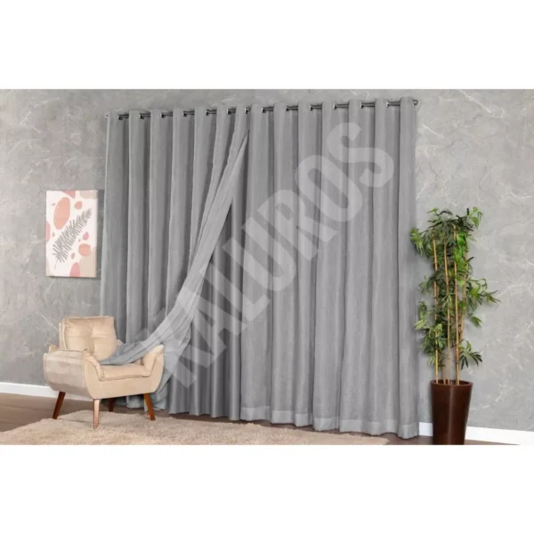 Cortina Blackout em Tecido Premium Corta Luz Blecaute - Image 6