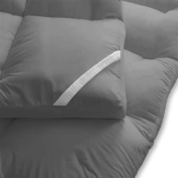 Pillow Top Extra Macio 400 Fios Protetor de Colchão King Queen Casal Cores - Image 5