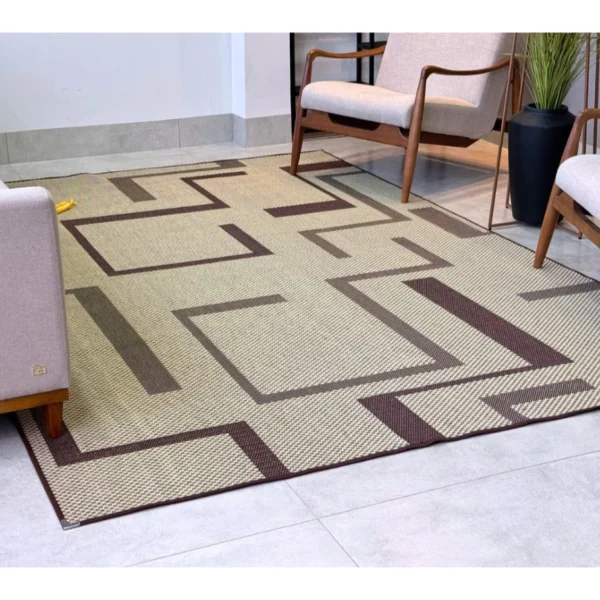 Tapete Sisal Retangular 300x200 Luxo e Conforto para Sua Sala, Quarto e Hall - Image 3