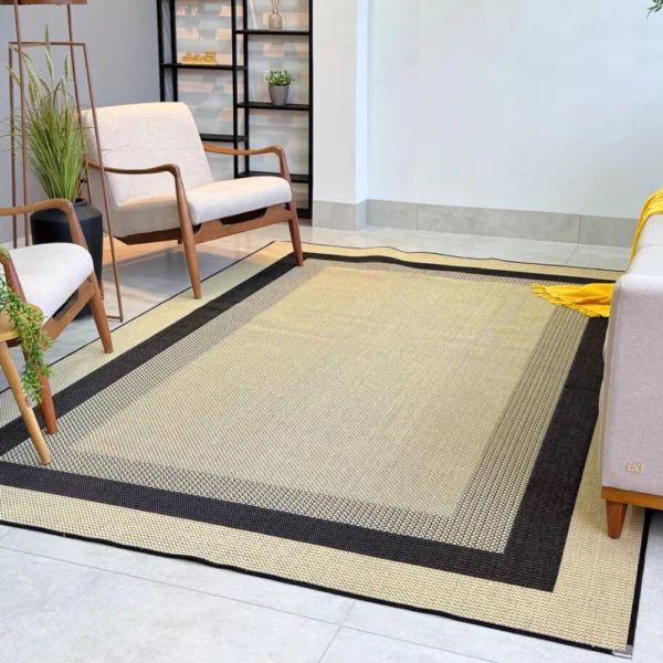 Tapete Sisal Retangular 300x200 Luxo e Conforto para Sua Sala, Quarto e Hall